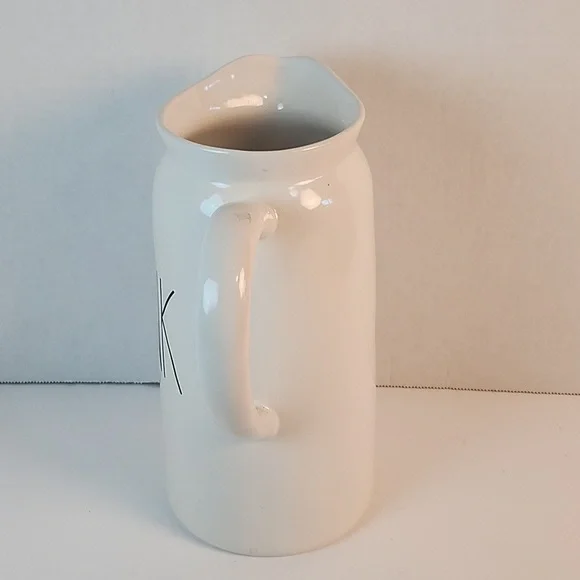 Rae Dunn White Pitcher - DRINK - Picture 2 of 7